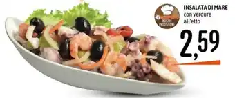 Emisfero INSALATA DI MARE con verdure offerta