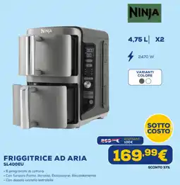 Euronics Ninja friggitrice ad aria SL400EU offerta