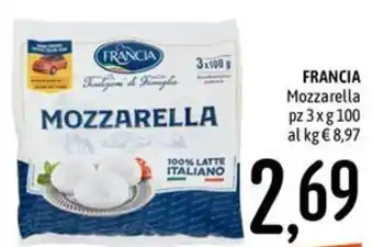 Emisfero FRANCIA Mozzarella offerta