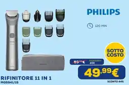 Euronics PHILIPS RIFINITORE 11 IN 1 MG5941/15 offerta