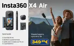 Euronics Insta360 X4 Air offerta