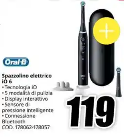 MediaWorld Oral-B Spazzolino elettrico i06 offerta