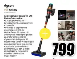 MediaWorld dyson v16 piston offerta