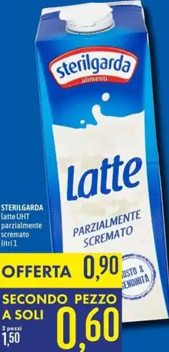 Emisfero STERILGARDA latte UHT parzialmente scremato offerta