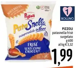 Emisfero PIZZOLI patasnella frisé surgelato offerta
