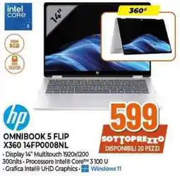Expert hp OMNIBOOK 5 FLIP X360 14FP0008NL offerta