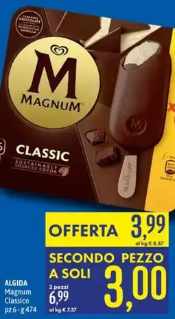 Emisfero ALGIDA Magnum Classico offerta