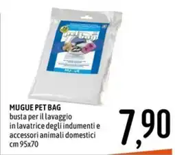 Emisfero MUGUE PET BAG busta per il lavaggio in lavatrice degli indumenti e accessori animali domestici offerta