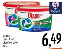 Emisfero DIXAN discs 4 in 1 classico, color pz 21 offerta