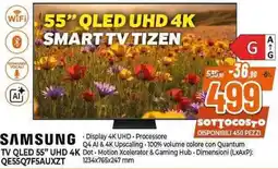 Expert SAMSUNG TV QLED 55" UHD 4K QE55Q7F5AUXZT offerta
