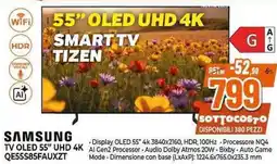 Expert SAMSUNG TV OLED 55" UHD 4K QE5585FAUXT offerta
