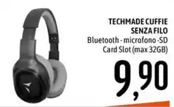 Emisfero Techmade cuffie senza filo offerta