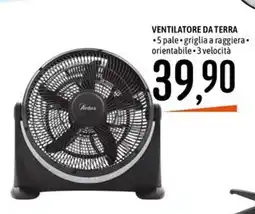 Emisfero Ventilatore da terra offerta