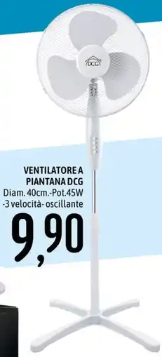 Emisfero Ventilatore a piantana DCG offerta