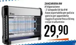 Emisfero Ardes zanzariera 8W offerta