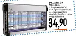 Emisfero Ardes zanzariera 15W offerta