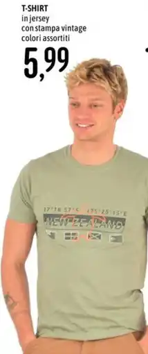 Emisfero T-shirt in jersey offerta