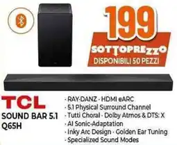 Expert Tcl sound bar 5.1 Q65H offerta