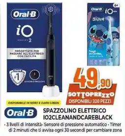 Expert Oral-b spazzolino elettrico 102 cleanandcareblack offerta