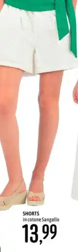 Emisfero SHORTS in cotone Sangallo offerta