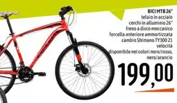 Emisfero BICI MTB 26" telaio in acciaio offerta