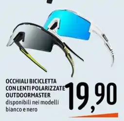Emisfero Occhiali bicicletta con lenti polarizzate OUTDOORMASTER offerta