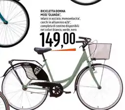 Emisfero Bicicletta donna mod."olanda", offerta