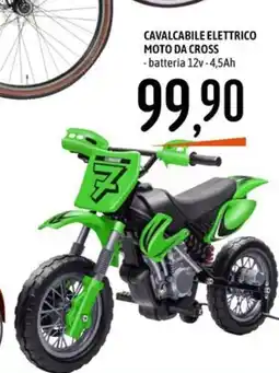 Emisfero Cavalcabile elettrico moto da cross offerta