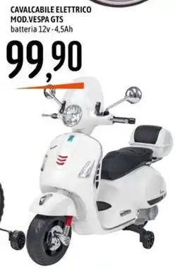 Emisfero Cavalcabile elettrico mod.vespa gts offerta