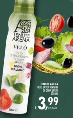 Deco Supermercati Tenute arena olio extra vergine di oliva spray offerta