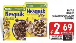 Deco Supermercati Nestlé nesquik cereali duo/cioccolato offerta