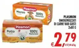 Deco Supermercati Plasmon omogeneizzati di carne offerta