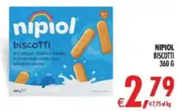 Deco Supermercati Nipiol biscotti offerta