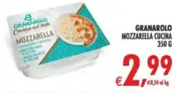 Deco Supermercati Granarolo mozzarella cucina offerta