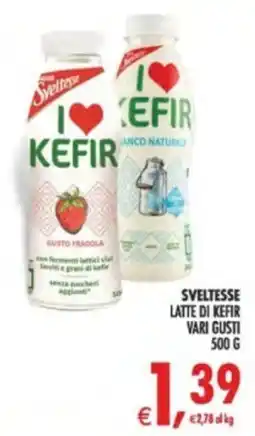 Deco Supermercati Sveltesse latte di kefir offerta