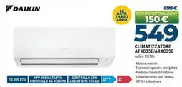 Sinergy DAIKIN CLIMATIZZATORE ATXC35E/ARXC35E offerta