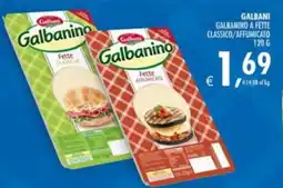 Deco Supermercati Galbani galbanino a fette classico/affumicato offerta