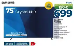Sinergy SAMSUNG SMART TV 7507000 offerta