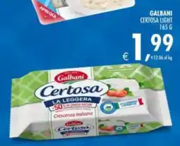 Deco Supermercati Galbani certosa light offerta