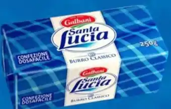 Deco Supermercati Galbani santa lucia burro offerta