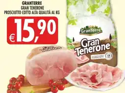 Deco Supermercati Granterre gran tenerone prosciutto cotto alta qualità offerta