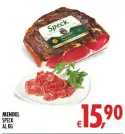 Deco Supermercati Mendel speck al kg offerta