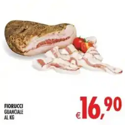 Deco Supermercati Fiorucci guanciale al kg offerta