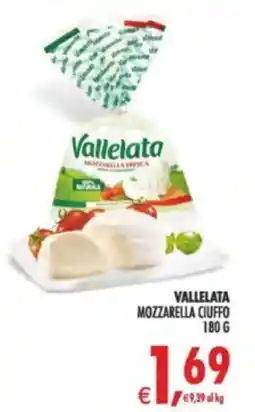 Deco Supermercati Vallelata mozzarella ciuffo offerta