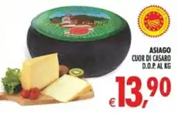 Deco Supermercati Asiago cuor di casaro d.o.p. al kg offerta