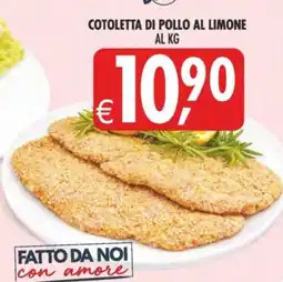 Deco Supermercati Cotoletta di pollo al limone al kg offerta