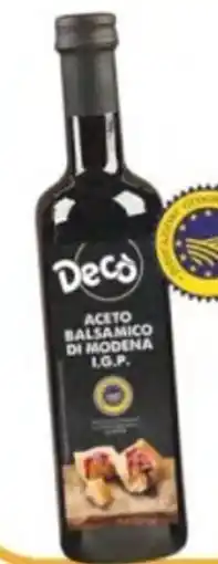 Deco Supermercati Decò aceto balsamico di modena I.G.P. offerta