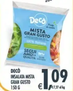 Deco Supermercati Decò insalata mista gran gusto offerta