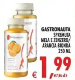 Deco Supermercati Gastronauta spremuta mela e zenzero/ arancia bionda offerta