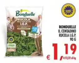 Deco Supermercati Bonduelle il contadino rucola I.G.P. offerta
